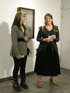 SCC Jewellery Artists Melody Armstrong (l) and Mary Lynn Podiluk (r)