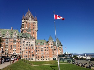 Carmen & Vivian also had time for some sight seeing. Here is Fairmont Le Château Frontenac.
