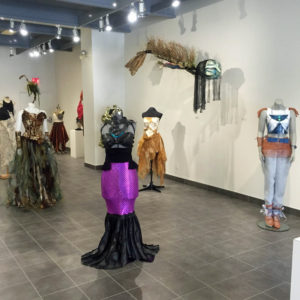 The current SCC Gallery exhibition "Wearable Art 2"