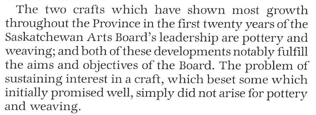 The Craft Factor – Saskatchewan Arts Board Part 2