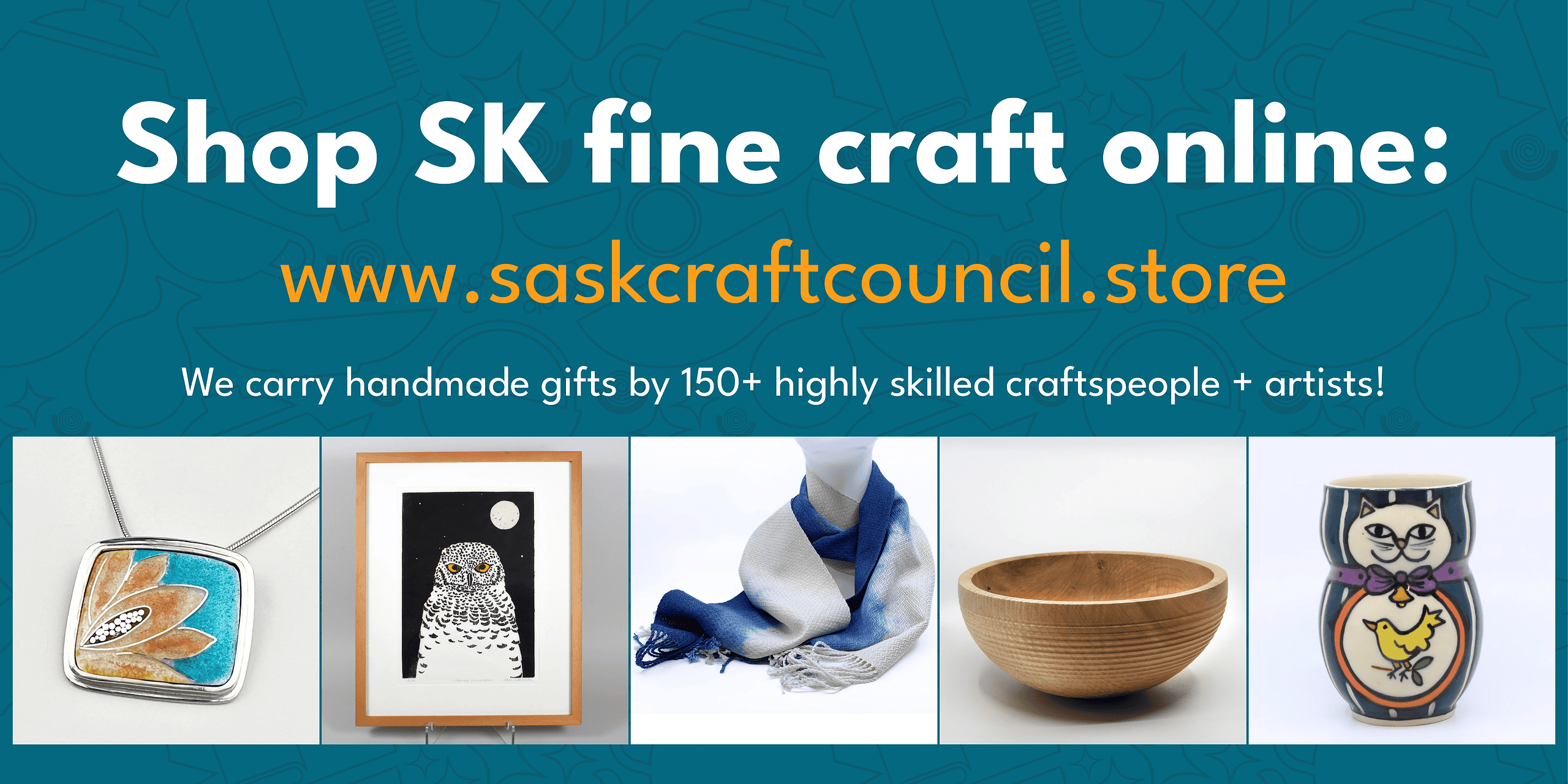 Website banner - Shop Saskatchewan craft online